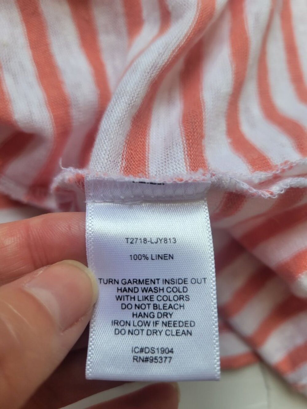 Sanctuary Clothing Ruby Linen Striped Tank Top is a sleeveless casual top Linen - Picture 9 of 9